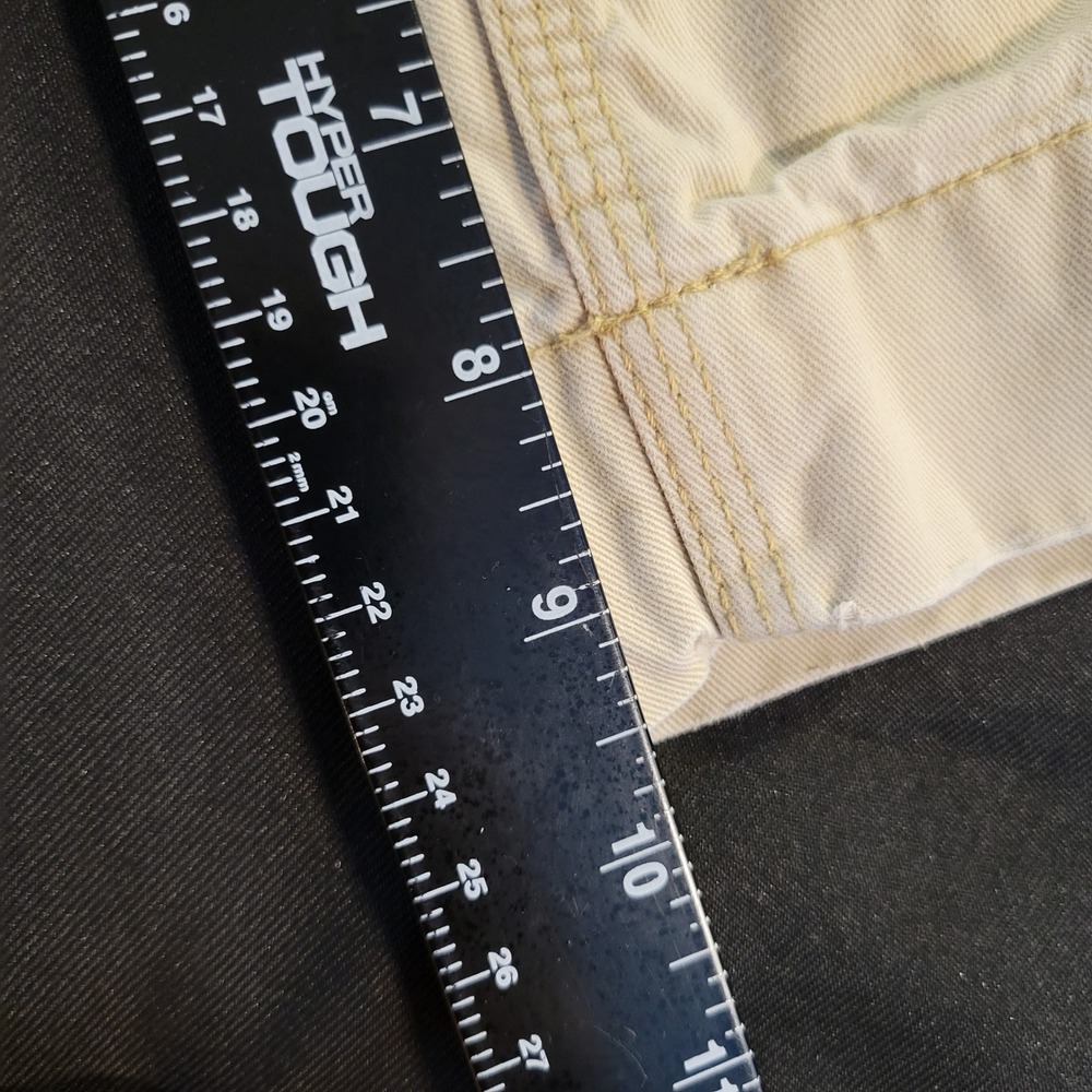 Polo Ralph Lauren Mens Cargo Shorts Tan Khaki Cotton Twill Size 31 Utility - Picture 7 of 7